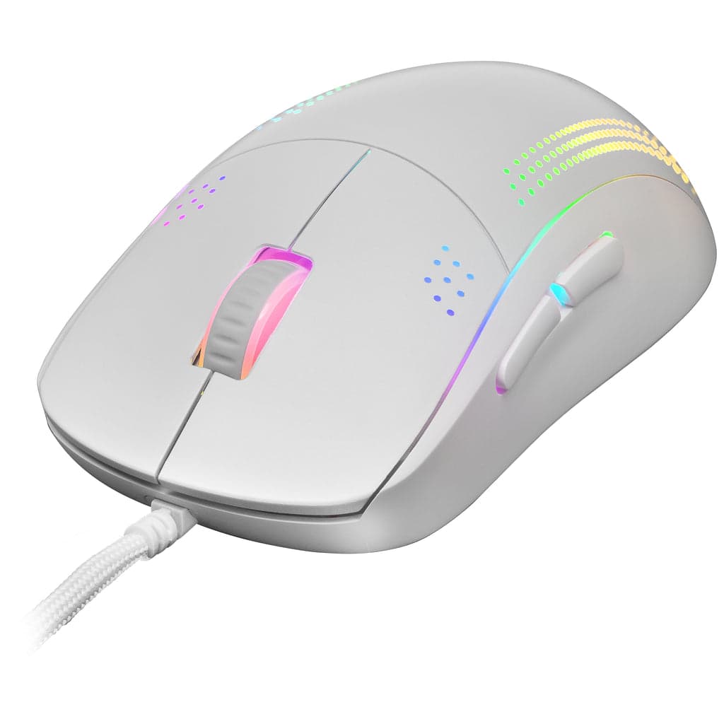 Mars Gaming MMPROW Gaming RGB 32000 DPI Branco