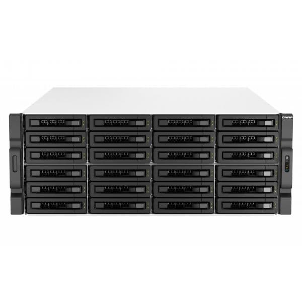 QNAP NAS TS-H3087XU-RP 30 Baias Ethernet LAN E-2378 64GB RAM