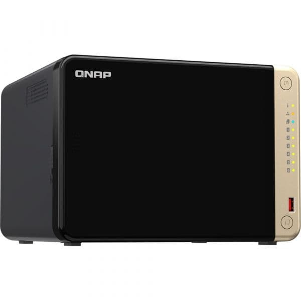 QNAP NAS TS-664 6 Baías 8GB RAM Celeron N5095 64 Bits - TS-664-8G