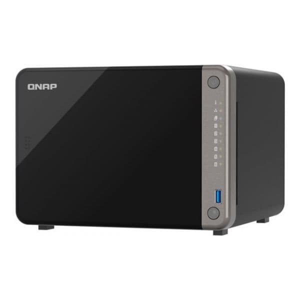 QNAP NAS TS-TS-AI642 6 Baías 8GB RAM ARM Cortex 64 Bits - TS-AI642-8G