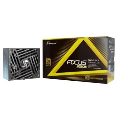 Seasonic Focus GX-750 ATX 3 PCIe 5.1 750W 80 Plus Gold Modular