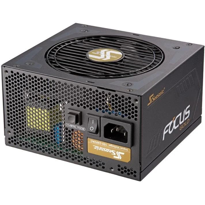 Fonte Seasonic G12 GM-650W 80+ Gold - SSR-650FM
