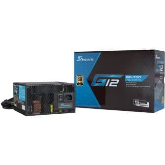 Fonte Seasonic G12 GC-750W 80+ Gold - SSP-750RT2