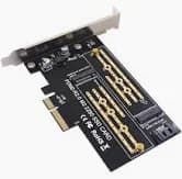 Synology E10M20-T1 Placa Adaptadora PCIe 10GbE e M.2 SSD