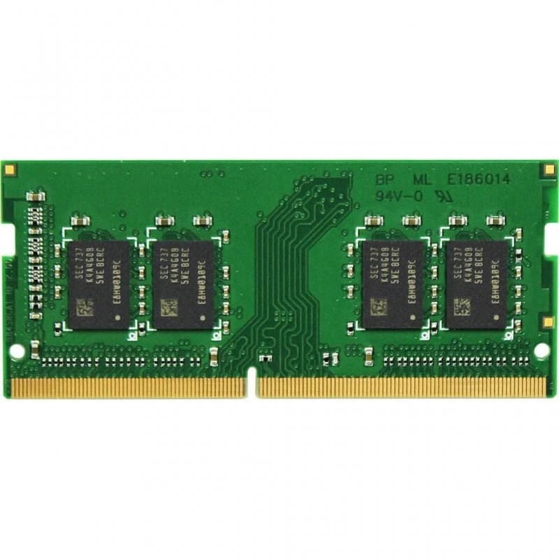 Memória RAM Synology DDR4 4 GB SO DIMM 260-pinos 2666 MHz / PC4-21300 1.2 V unbuffered sem ECC - D4NESO-2666-4G
