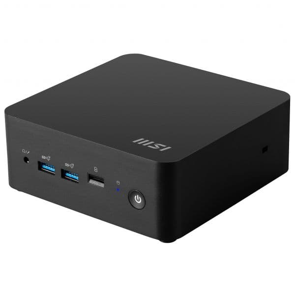 MSI Cubi NUC 1MG-263EU Intel Core 7 150U 16GB 512GB SSD UHD Graphics Windows 11 Pro Black