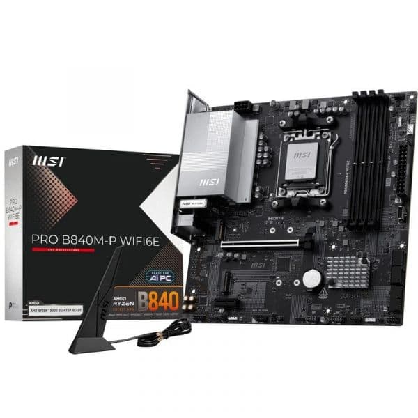 Motherboard MSI Motherboard PRO B840M-P WIFI6E