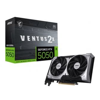 MSI GeForce RTX 5050 Ventus 2X OC 8GB GDDR6 DLSS4