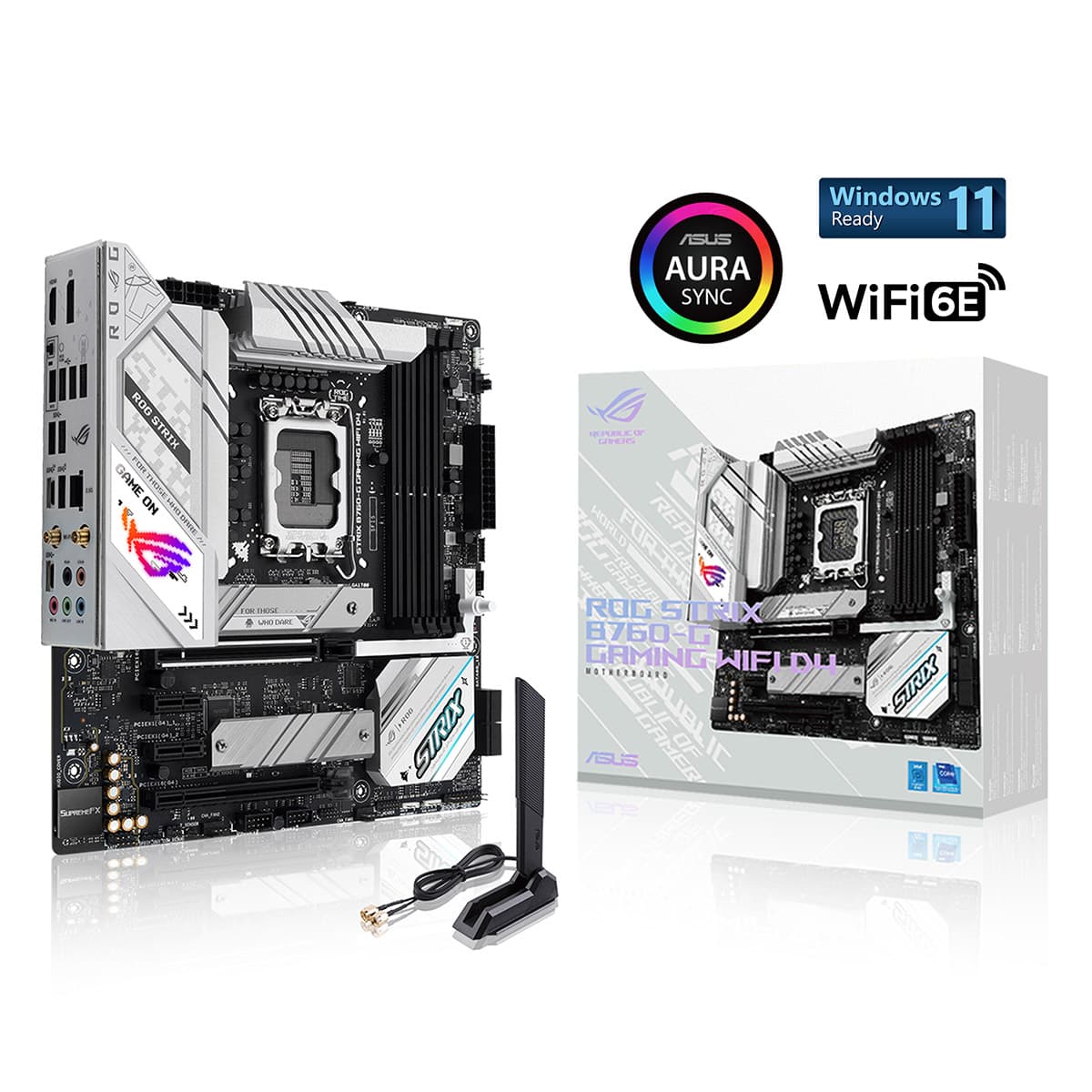Motherboard Micro-ATX Asus ROG Strix B760-G Gaming WiFi D4