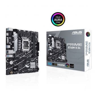 Motherboard Asus Prime B760M-K D4 - 90MB1DS0-M0EAY0