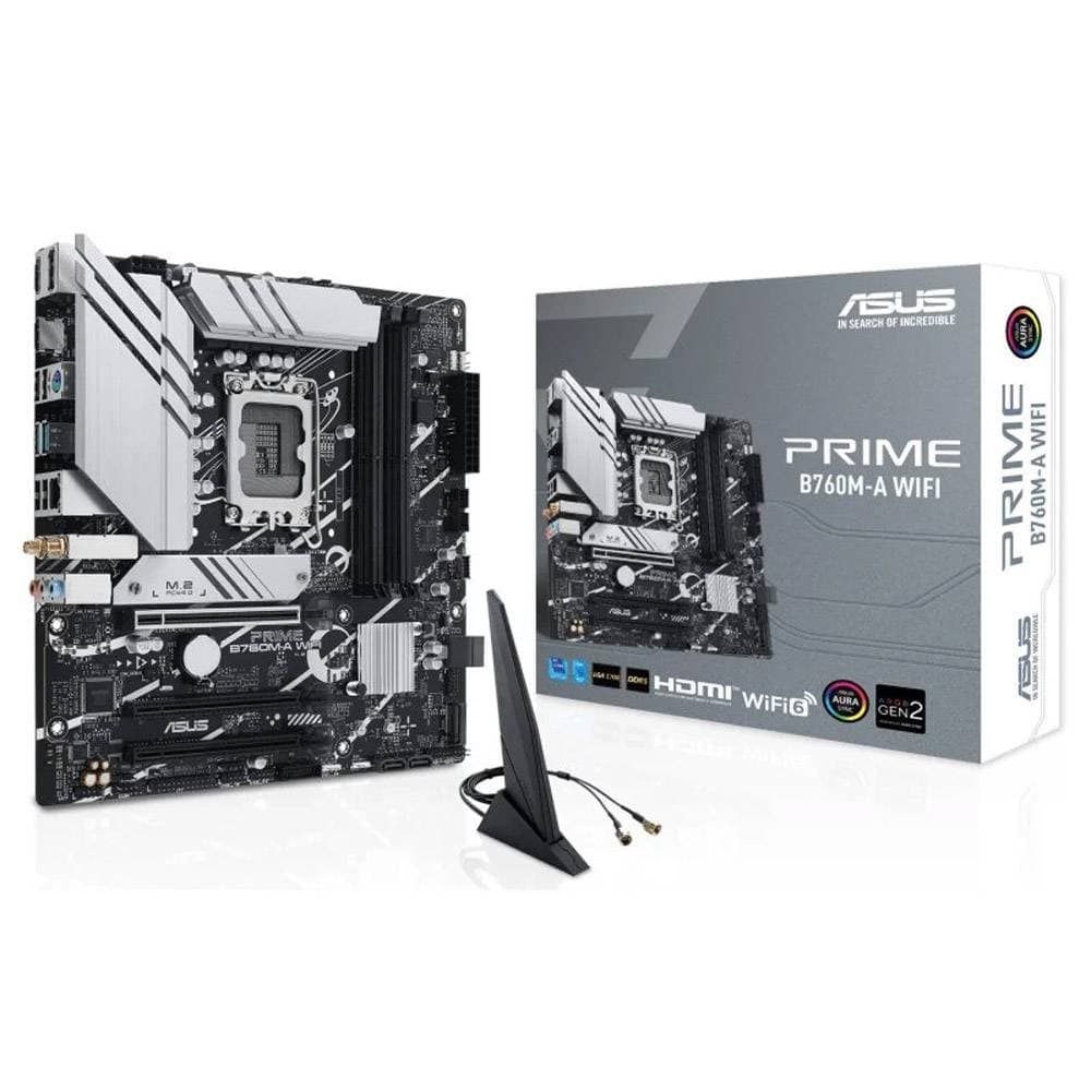 ASUS PRIME B760M-A WIFI Intel B760 LGA 1700 micro ATX