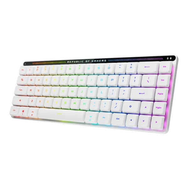 Asus Rog Falchion Rx Low Profile (usb - Qwertz - led Rgb/branco)