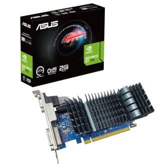 Placa gráfica Asus GeForce GT 710 SL EVO BRK/ 2GB GDDR5/ compatível com baixo perfil