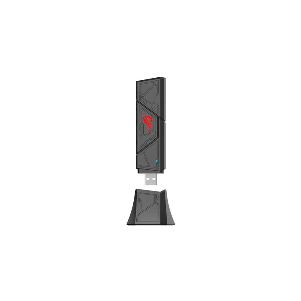 Asus ROG USB-BE92 Adaptador de Rede USB WiFi 7 BE6500 Tri-band Black