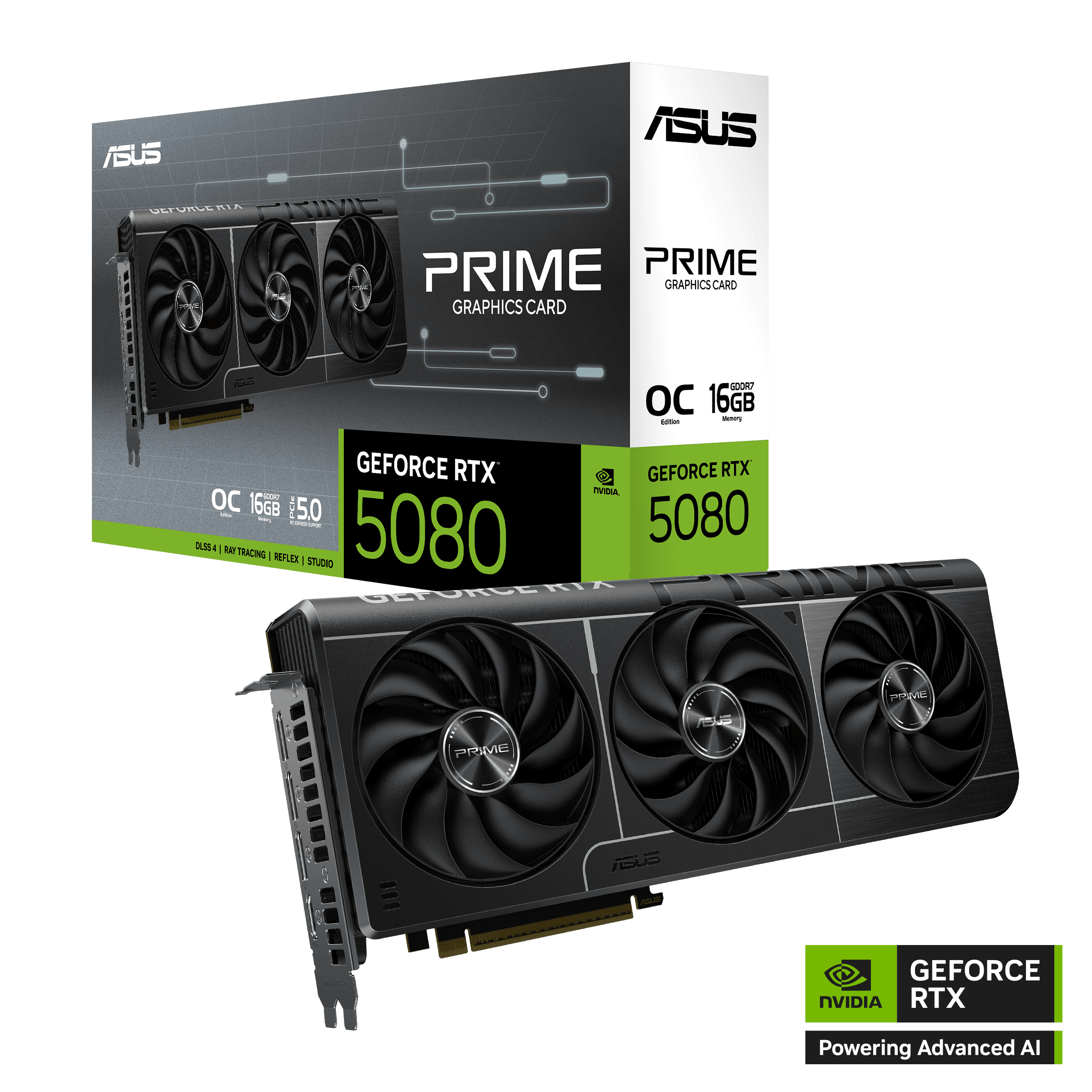 Asus GeForce RTX 5080 Prime OC 16GB GDDR7 DLSS4