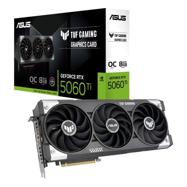 Asus GeForce RTX 5060 Ti TUF Gaming OC 8GB GDDR7 DLSS4