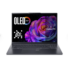 Acer Copilot+ PC AMD Ryzen AI 7 350 NPU 50 TOPS 32GB DDR5 1TB SSD 16" OLED WUXGA + 120Hz WI-FI 7 W11