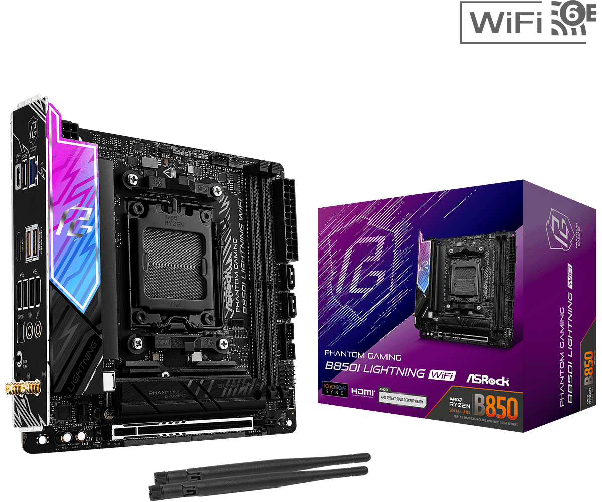 Motherboard AsRock B850I Lightning WiFi AM5