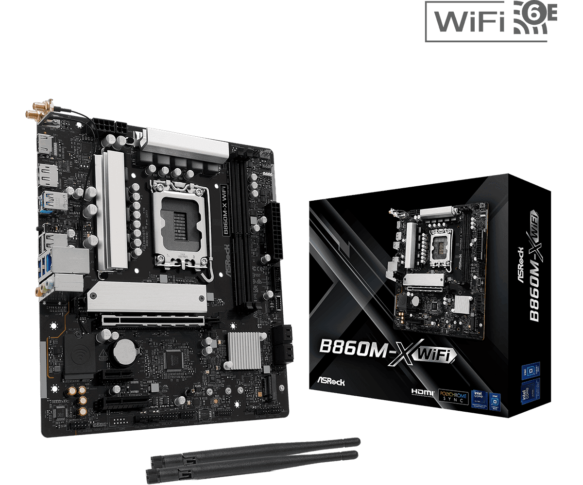 Motherboard AsRock B860M-X WiFi 1851
