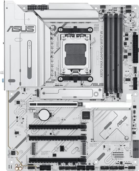 Motherboard ATX Asus X870 Max Gaming WiFi7 White AM5