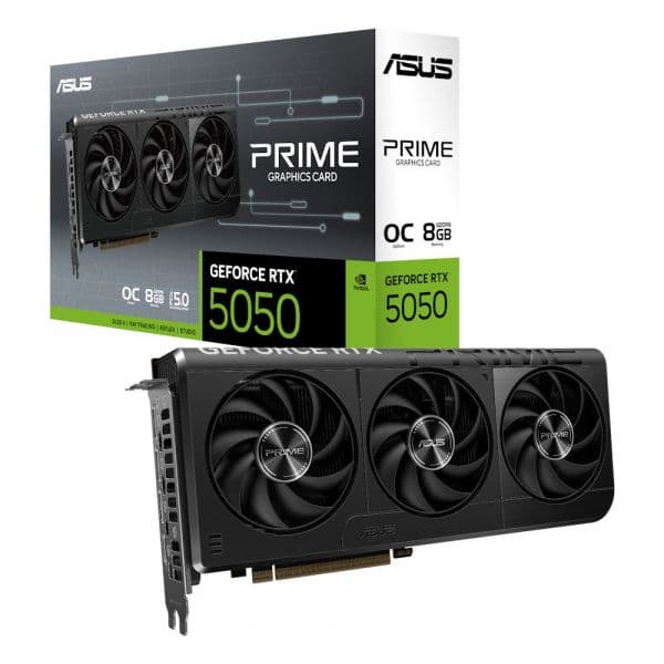 ASUS GeForce RTX 5050 Prime OC 8GB GDDR6 DLSS4