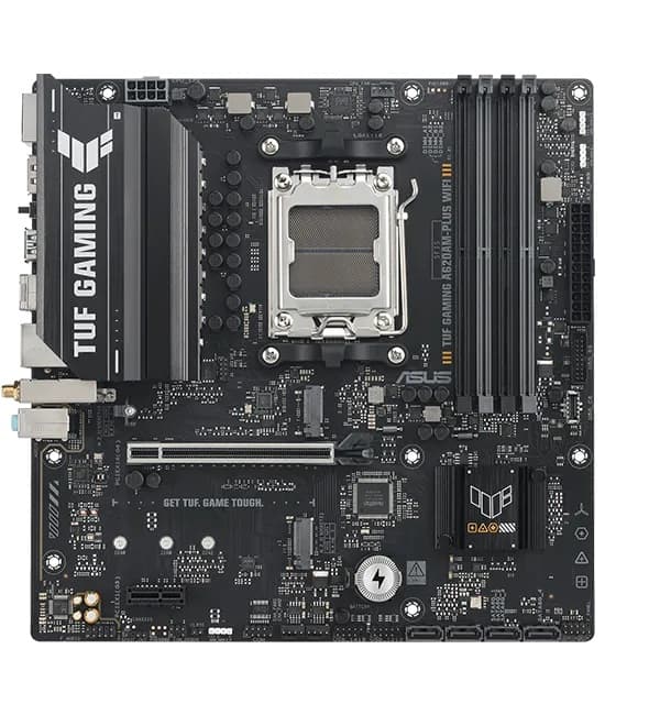 Motherboard ASUS TUF GAMING A620AM-PLUS WIFI AMD A620A AM5 DDR5 micro ATX WiFi 6 RGB RAID