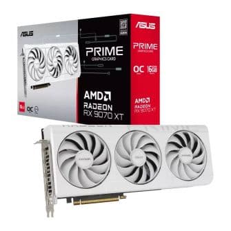 Asus Prime Radeon RX 9070 XT 16GB GDDR6 White OC