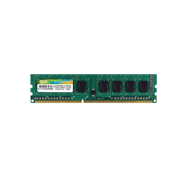 Memória RAM Silicon Power Dimm SP 4GB DDR3 1600Mhz CL11