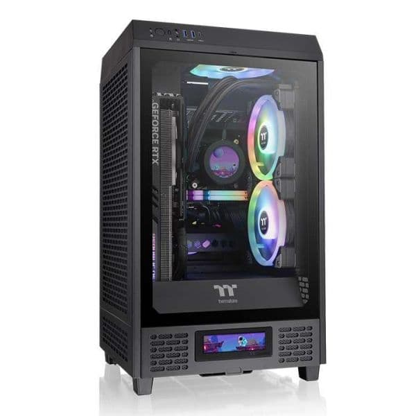 Thermaltake Caixa Pc the Tower 200 Black - CA-1X9-00S1WN-00