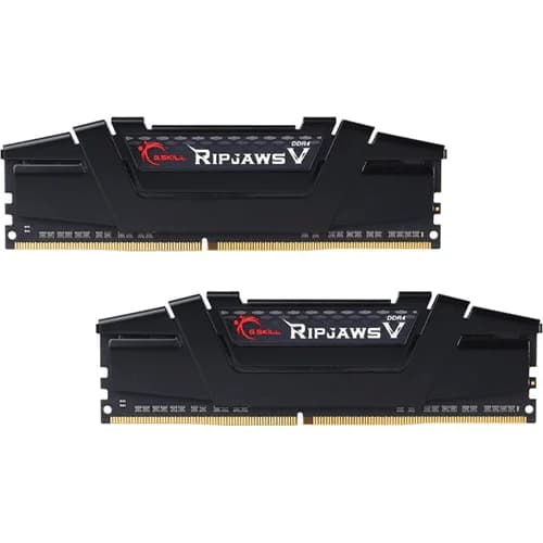 Memória RAM G.Skill 32GB Ripjaws V (2x16GB) DDR4 3600MHz PC4-28800 CL18 Black - F4-3600C18D-32GVK