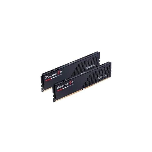 Memória RAM G.Skill 32GB Ripjaws S5 (2x16GB) DDR5 6000MHz CL32 Preta - F5-6000J3238F16GX2-RS5K