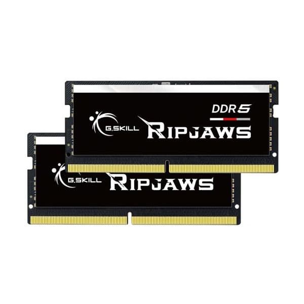 Memória RAM G.skill SO-DIMM 64GB DDR5-4800 Kit Black F5-4800S4039A32G - F5-4800S4039A32GX2-RS