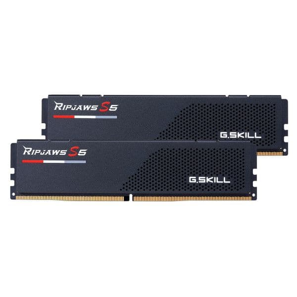 Memória RAM G.SKILL 64GB Ripjaws S5 Series (2x32GB) DDR5-6400MHz CL32 Preta
