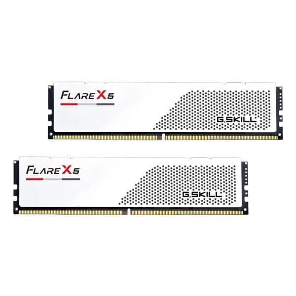 Memória RAM G.SKILL 64GB (2x32GB) Flare X5 DDR5-6000 CL28-36-36-96 1.40V AMD EXPO White