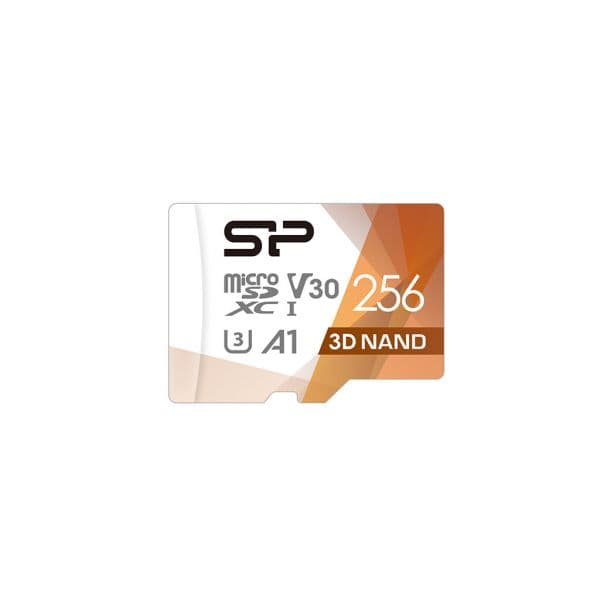 Silicon Power Cartão Memória Colorful UHS-I 256GB microSDXC - A479A86A-E9A