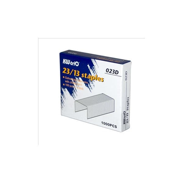 KW-Trio Caixa 1000 Agrafos 23/13 10/60 Fls
