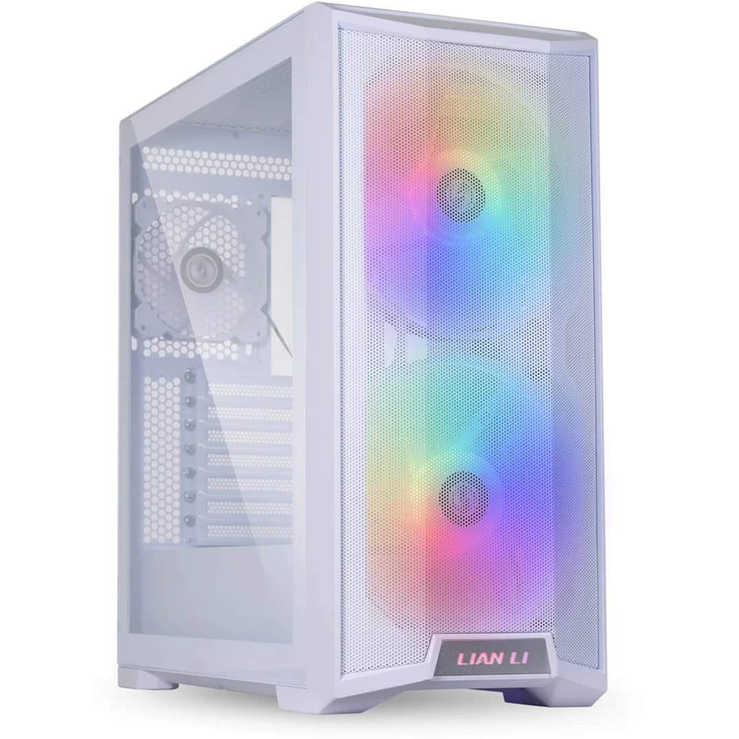 Lian Li Lancool 215 ARGB Branca Vidro Temperado - LANCOOL215WHITE