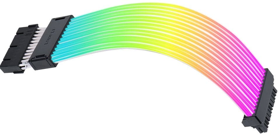 Lian Li 24-Pin Strimer Wireless RGB p/ Motherboard + Controlador