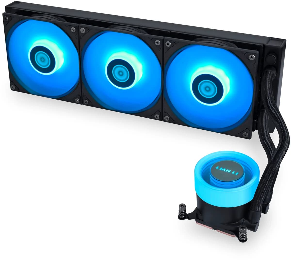 Water Cooler CPU AIO Lian Li GALAHAD II Lite 360R Preto - 360mm