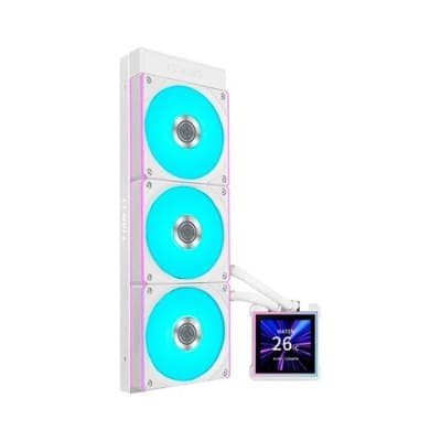 Lian Li HydroShift II LCD-S 360 CL Water Cooler CPU AIO 360mm White