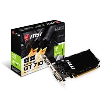 MSI GeForce GT710 LP 2GB DDR3 - 912-V809-2016