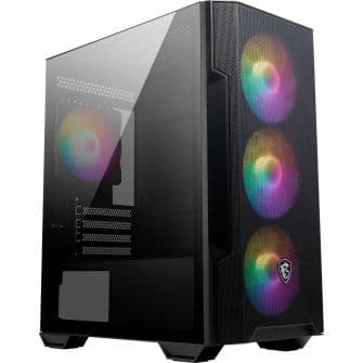 MSI MAG Forge M100R Micro-ATX RGB Preta - 306-7G20R21-809