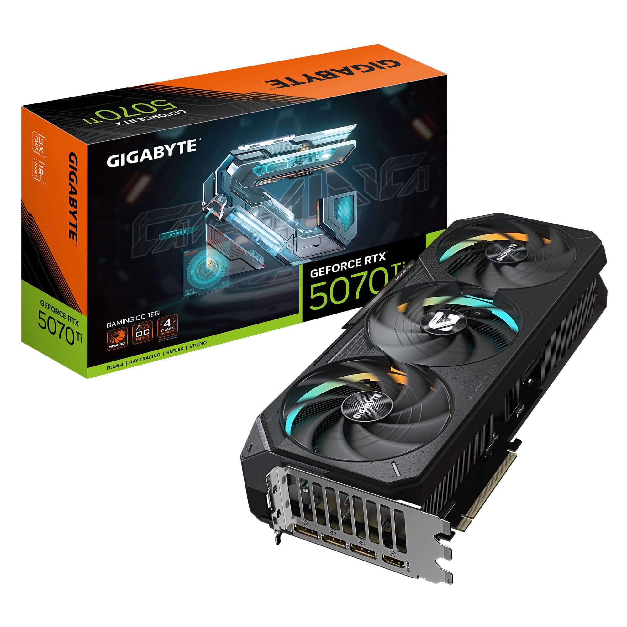 Gigabyte GeForce RTX 5070 Ti Gaming OC 16GB GDDR7 DLSS4