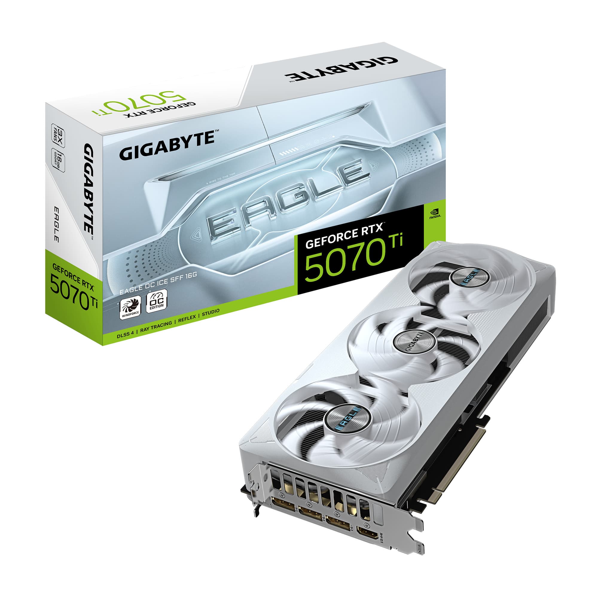 Gigabyte GeForce RTX 5070 Ti Eagle OC Ice SFF 16GB GDDR7 DLSS4