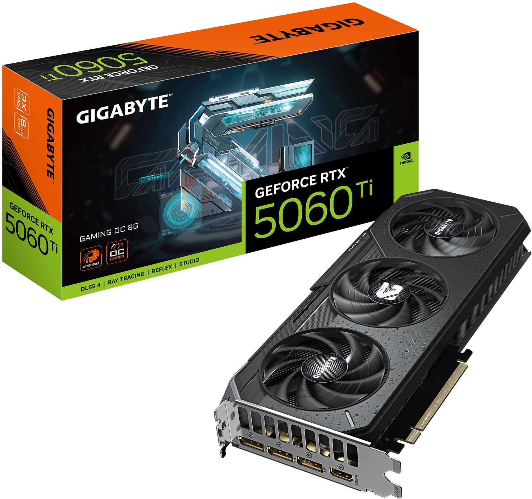 Gigabyte GeForce RTX 5060 Ti Gaming OC 8GB GDDR7 DLSS4