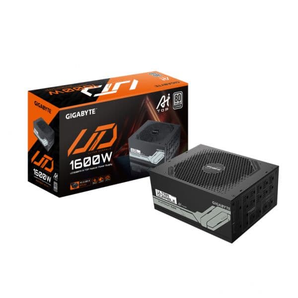 Gigabyte UD1600PM PG5 AI TOP PCIe 5.0 ATX 3.1 1600W 80 Plus Platinum Modular