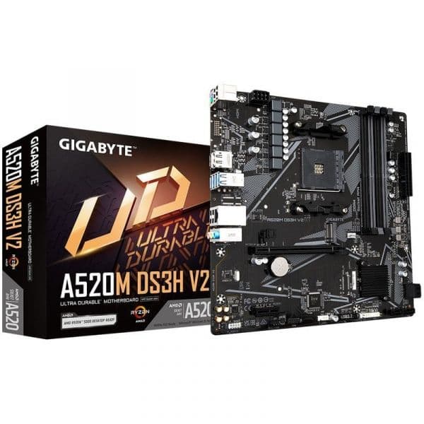Motherboard Gigabyte A520M DS3H V2 Rev 1.0