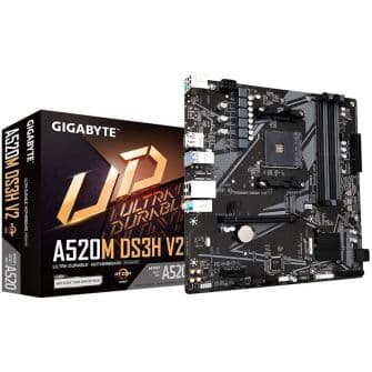 Motherboard Gigabyte A520M DS3H V2 Rev 1.0