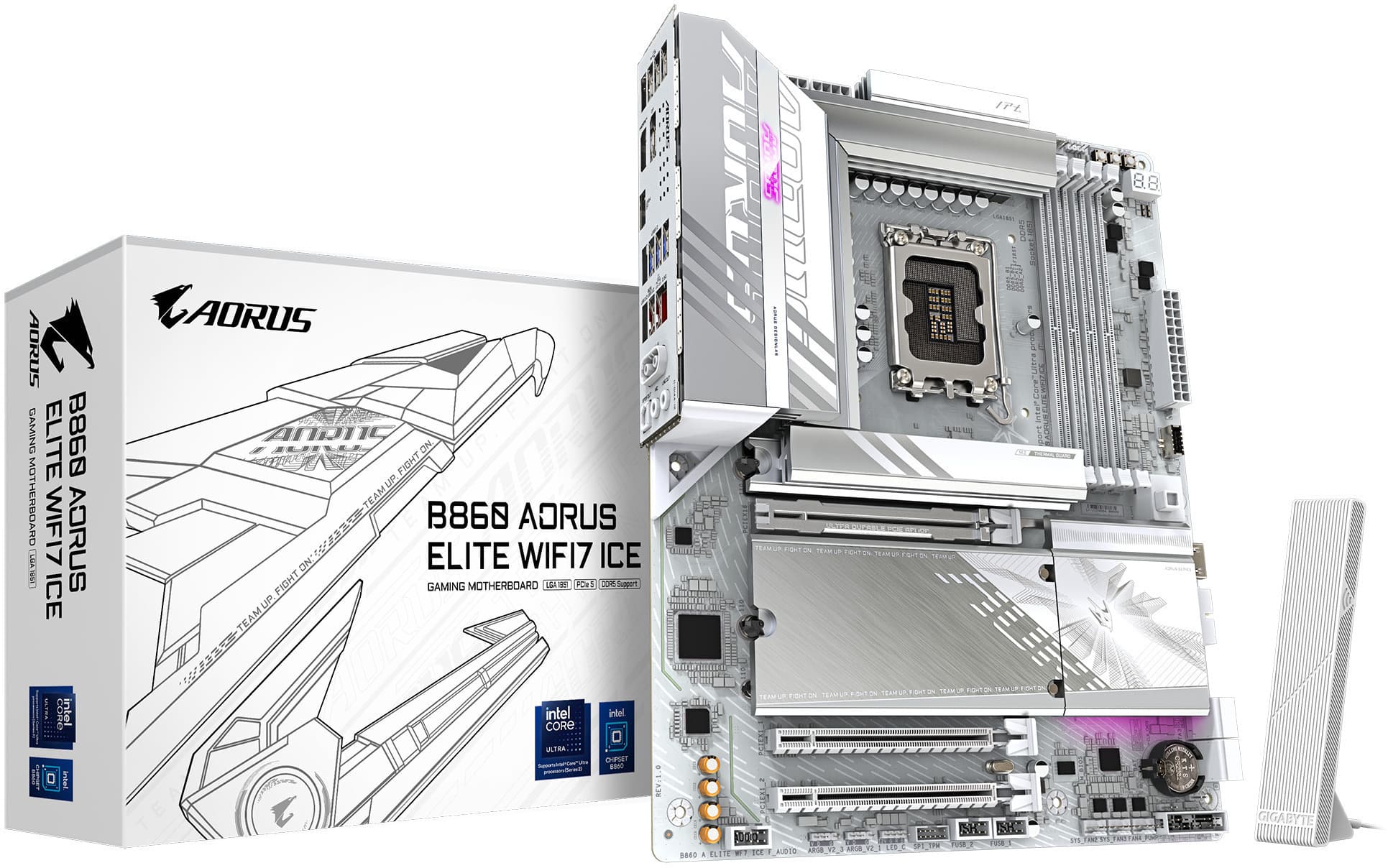 Gigabyte B860 Aorus Elite WiFi7 ICE LGA1851