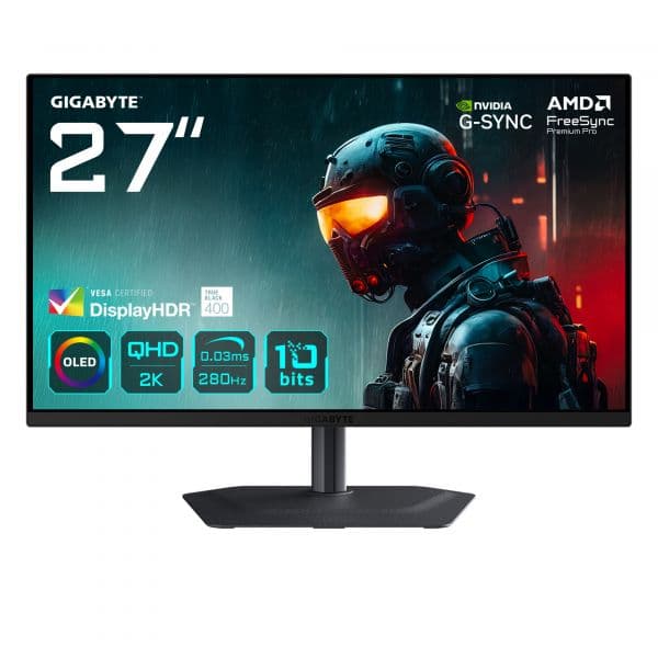 Monitor Gigabyte 27" MO27Q2A QHD 280Hz QD-OLED